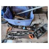 Assorted Vintage Hand Tools and Craftsman Motor Lot