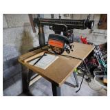 Sears Craftsman 10-Inch Radial Arm Saw with Stand and Manual