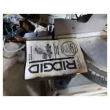 Ridgid 12 Inch Compound Miter Saw with Stand and Manual