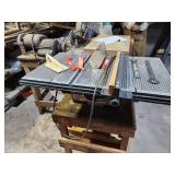 Craftsman 9-Inch Table Saw with Stand and Accessories
