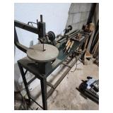Wards Wood Lathe with Scroll Saw and Grinder Multi Tool Station
