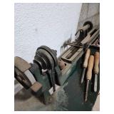 Wards Wood Lathe with Scroll Saw and Grinder Multi Tool Station