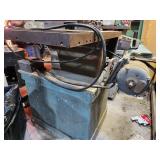Vintage Heavy-Duty Table Saw with Stand and Motor