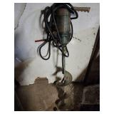 Vintage Electric Handheld Auger Drill