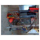 Large Assortment of Hand Tools with Toolboxes and Saws