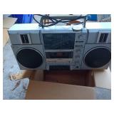 Pair of Vintage Sanyo and RCA Portable Stereos