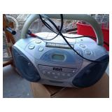 Pair of Vintage Sanyo and RCA Portable Stereos