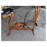 Vintage Schwinn Air-Dyne Exercise Bike with Gauge Panel