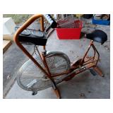 Vintage Schwinn Air-Dyne Exercise Bike with Gauge Panel