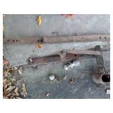 Used Adjustable Trailer Hitch and Ball Mount Assembly