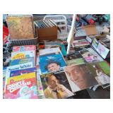 Large Collection of Vintage Vinyl Records and CDs - Christmas, Children