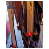 Pair of Mora and Dynamic VR27 Cross-Country Skis with Bag