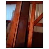 Assorted Lumber, Metal Rods, and Hardware Sheet Panels