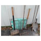 Collection of Vintage Garden Tools