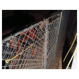 Set of Chain Link Dog Kennel Panels with Gates