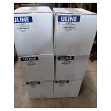 Lot of 6 Uline S-6927Y 4x3 Yellow Direct Thermal Label Boxes