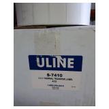 Uline Thermal and Direct Thermal Label Rolls Assortment