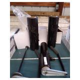 Set of 3 Black Shrink Wrap Rolls with 2 Dispensers
