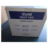 Uline Kraft Tape Pressure Sensitive 1.88 in x 60 yds Box
