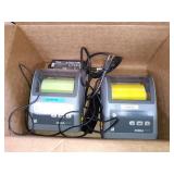 Lot of 2 Zebra ZD620 Label Printers with Power Adapter