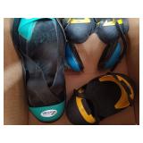 Collection of Hard Hats and Safety Toe Overshoes
