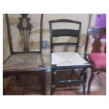 (LRF) 3 Vintage Wood Chairs...