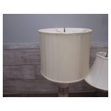 (LRB) 2 Vintage Lamps - 33" and 24"...