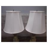 (LRF) Pair of Vintage Lamps - 30" T...