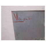 (LRB) Vintage Framed Vincent Van Go...