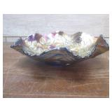 (LRB) Vintage Fenton Blue Carnival ...