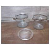 (LRB) Vintage Pyrex Flameware Glass...