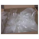 (LRB) Box of Assorted Stem Glasses...