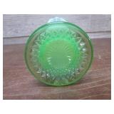 (LRB) Vintage Green Opalescent Swun...