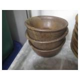 (K) Assorted Vintage Clay Pottery B...