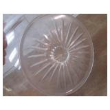 (LRB) Vintage Footed Crystal Bowl 9...