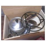 (LRB) Vintage Fondue Set with 2 Set...