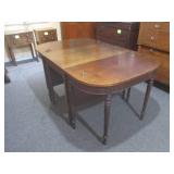 (LRB) Vintage Wood Three-Part Dinin...