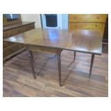 (LRB) Vintage Wood Drop Leaf Table ...