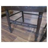 (LRF) 4 Vintage Wood Chairs - 1 Is ...