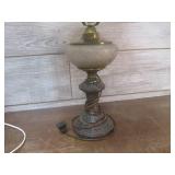 (LRB) 2 Vintage Lamps - 33" and 24"...