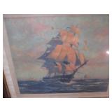 (LRB) 2 Vintage 1927 Framed Gordon ...