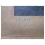 (LRB) 2 Vintage 1927 Framed Gordon ...