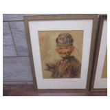(LRF) Pair of Vintage Framed Floren...