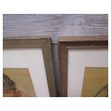 (LRF) Pair of Vintage Framed Floren...