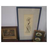 (LRF) Assorted Framed Vintage and O...