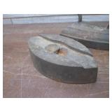 (LRB) Antique Cast Iron Irons and I...