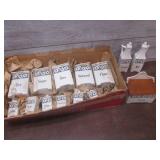 (LRB) Vintage Elvira Canister Set I...