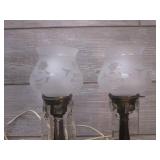 (LRB) Pair of Vintage Lamps - 12" T...