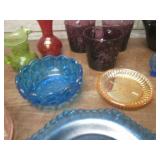 (LRF) Assorted Vintage Colored Glas...
