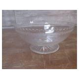 (LRB) Vintage Footed Crystal Bowl 9...